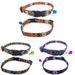 Cat Detachable Adjustable Pattern Tribal Aztec Southwest Safety Pet Collar_voghion.com