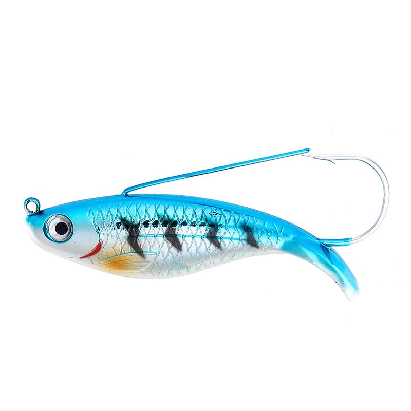 Iron Plate Lure Bait Single Hook Fish Scale Hard Bait 8.5cm/21.2g Simulation Fish Bait Fishing Gear_voghion.com