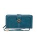Wallet, long zippered, women's leather wallet, 2024 new high-capacity handbag_voghion.com