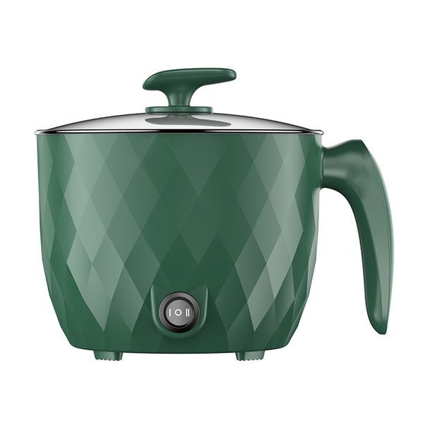 Mini električni štedilnik riža, večfunkcijski lonci za kuhanje Hotpot 1,8 l proti sprijemanju, gospodinjski kuhalni aparati za 1-2 osebi, 220 V EU vtič_voghion.com