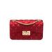 Women's Crossbody Bag Frosted Jelly Bag Trend Mini Bag Diamond Check Bag Style Shoulder Bag_voghion.com