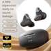 Ear Clip Wireless Bluetooth Ultra Long Battery Life Air Conduction Comfortable High-Quality Sports Earphones TWS_voghion.com