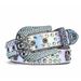 VOOTHOST Punk Rhinestone Belts Strap Western Cowboy Diamonds Bling Belt Men Y2K Crystal Studded Cinto De Strass for Jeans VB080_voghion.com