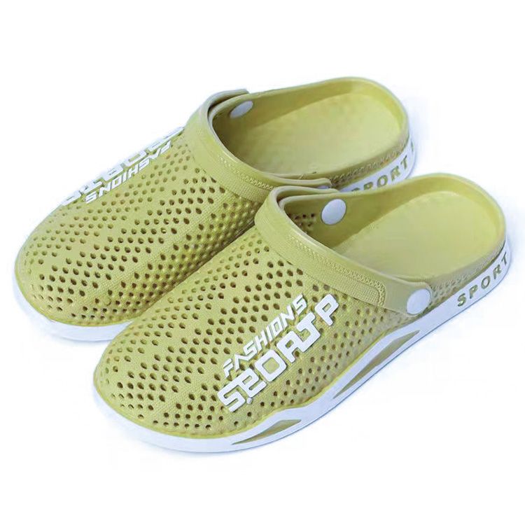 Sommerschuhe für Mädchen im K-Stil mit halbhoher Zehenpartie und rutschfesten Löchern_voghion.com