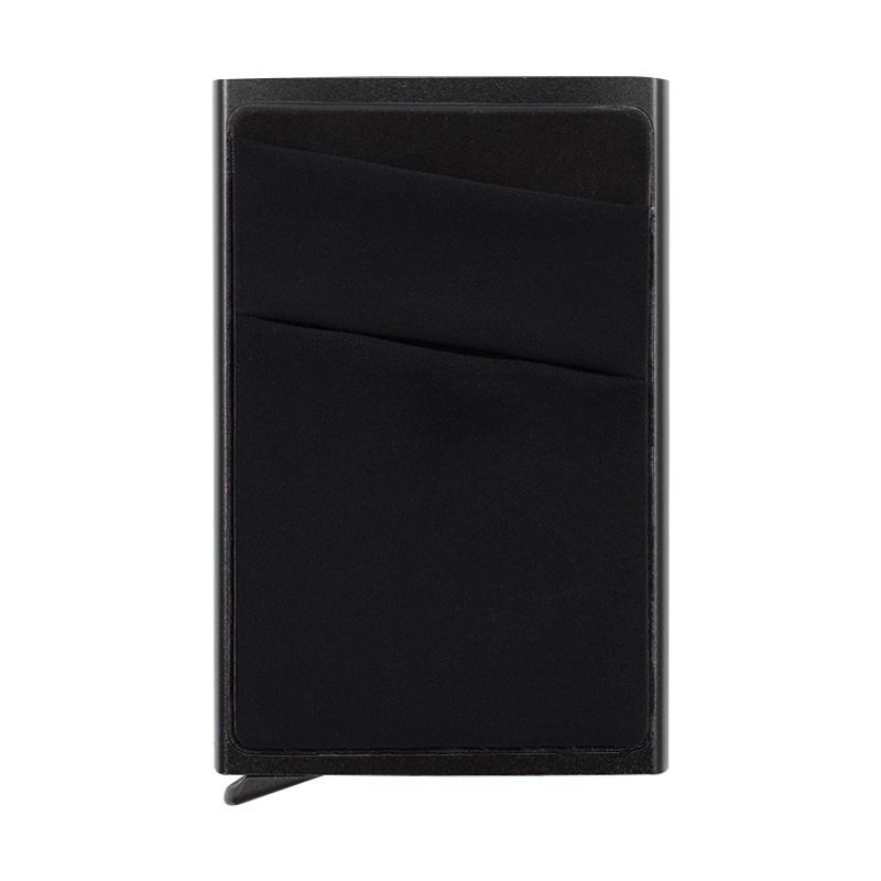Card Cases Spot Anti-scan Automatic Pop-up Aluminum Case Card Sleeve Metal Shield Rfid Card Case Aluminum Case Card Bag_voghion.com