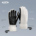Ski Winter Warm Windproof Cold-proof Outdoor Cycling Touchscreen Fleece Lined Thickened Waterproof Fingerless Gloves_voghion.com