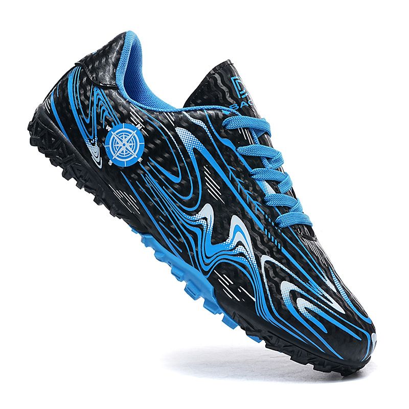 2022 Autumn and Winter Football Shoes Men's Broken Nail TF Training Shoes Long Nail Sneakers Student Adult Wear-Resistant Football Sports Shoes_voghion.com