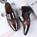 Casual Men's Single Breathable Business Formal British Style Small Leather Wedding Suit Shoes Men_voghion.com