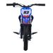 MX-E350 - Motocross Bike For Aged 4-8, 350W Internal Transmission Chassis, Maximum Driving Range Of 18km, RGB Support, Front And Rear Shock Springs And Mechanical Disc Brakes_voghion.com