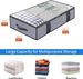 Underbed Pro 2-Pack - Breathable Zippered Blanket Storage_voghion.com