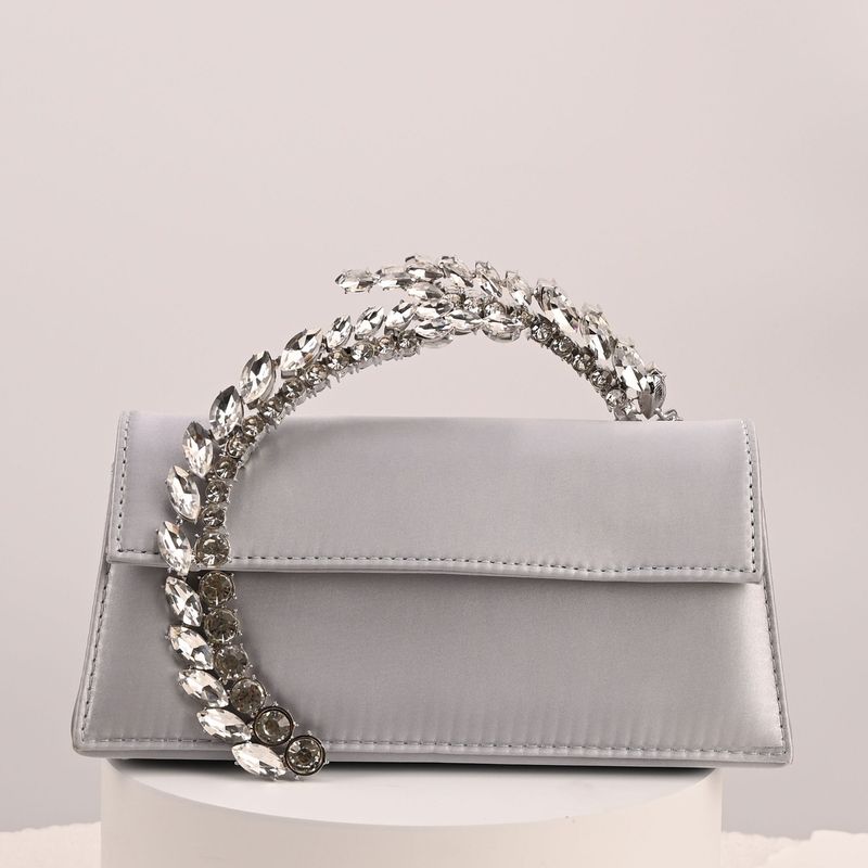 Borse da donna Celebrity Stesso stile Borsa a mano con diamanti Borsa da sera con diamanti Nuova borsa da donna_voghion.com