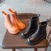 Mädchen Schuhe Herbst Winter Neue Kurze Mitte-Kalb Jungen Leder Stiefel Wasserdicht Rutschfeste Mode Zeigen Ma Xuheng kinder_voghion.com