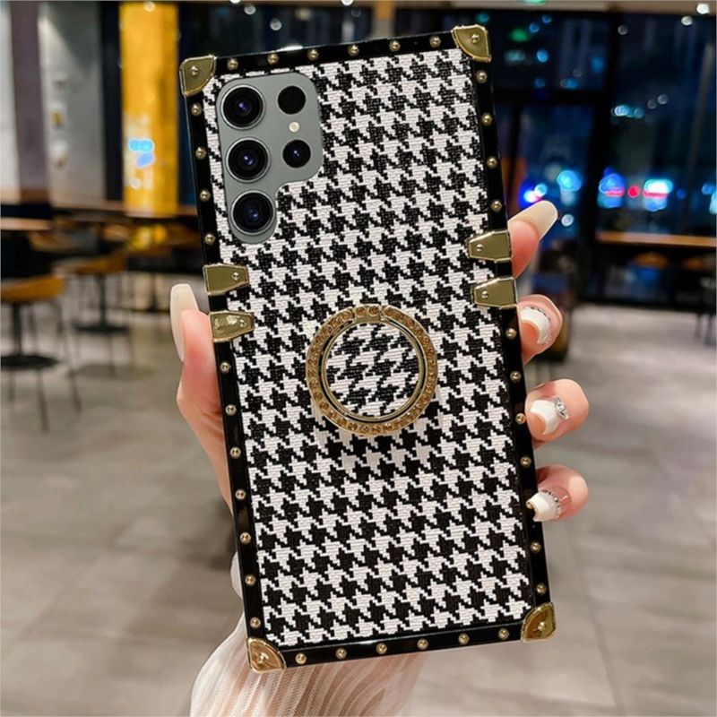 Luxury Leopard Phone Case for Samsung Galaxy S24 FE S25 Ultra S23 Plus S21 S22 A25 A34 A55 A15 5G Women Men Original Brand Cover_voghion.com
