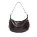 Soft Leather Metallic Shoulder Pin Buckle Motorcycle Dumpling Zipper Handbag Commuter Underarm Women's Bag_voghion.com