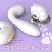 Kitty Patting Saugvibrator in Katzenkrallenform mit abnehmbarem Kopf, wasserdicht, starke Vibration, Masturbator für Frauen_voghion.com
