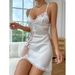 Women’S Clothing Sexy Lingerie Lace Perspective Temptation Nightdress Thong Two Piece Suit_voghion.com