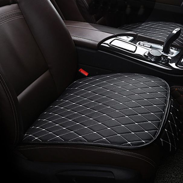 Universal PU Abdeckung Auto Innen Zubehör Matte Protector Leder Unterstützung Pad Auto Sitzbezüge_voghion.com