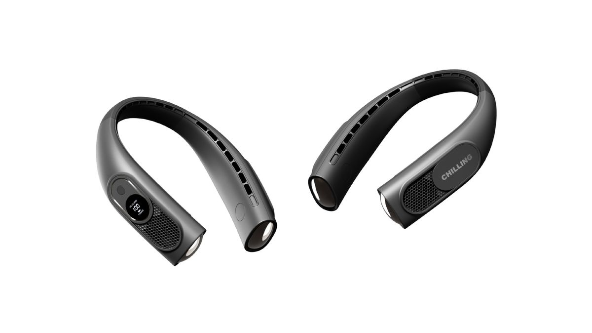 2025 nov poletni prenosni ventilator za vrat Lazy Student zunanji usb mini ventilator za vrat brez rezil_voghion.com