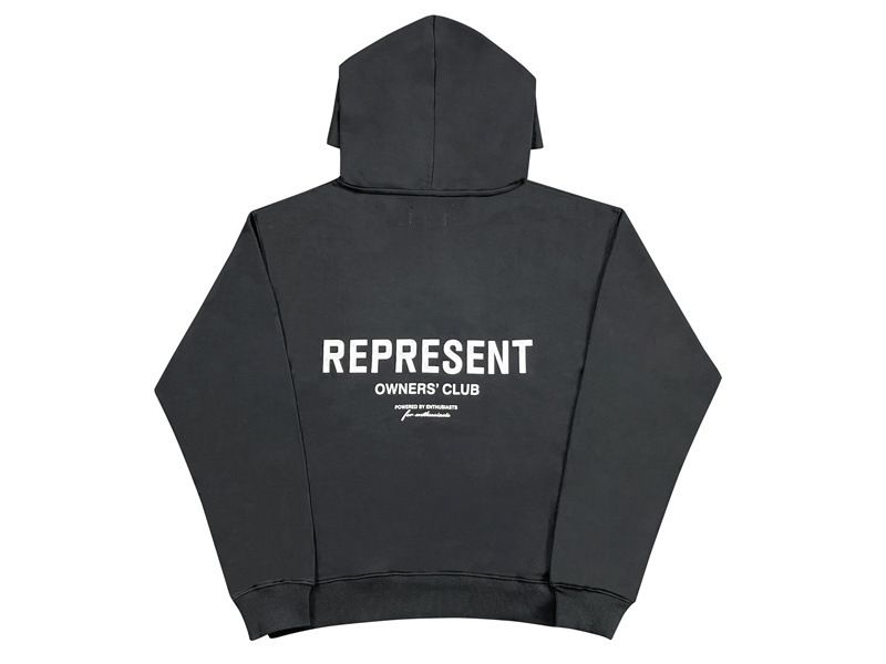 Men's clothing small label letter sweatshirt printed high street loose hoodies_voghion.com