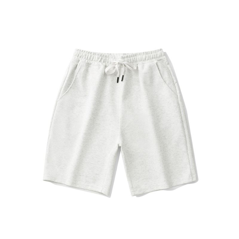 Pantaloncini in cotone da uomo, pantaloni estivi da spiaggia da uomo, pantaloni larghi e alla moda da basket da uomo_voghion.com