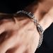 Chain Bracelet For Men With Hook Clasp, Unique Design, High-End Feel, Simple New Cuban Style Accessory, Niche Versatile_voghion.com