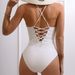 New Women's Sexy One-piece Solid Color Bikini With A Pure And Alluring Feel, Perfect For Beach Vacations._voghion.com