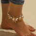 Conch Seestern Urlaub Böhmischen Stil Mode frauen Shell Perle Fußkettchen_voghion.com