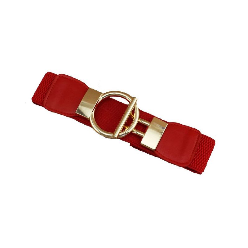 HOT Simple Waist Apparel Accessories Elastic Ladies Band Dress Belts Party Belt For Women Cummerbunds_voghion.com