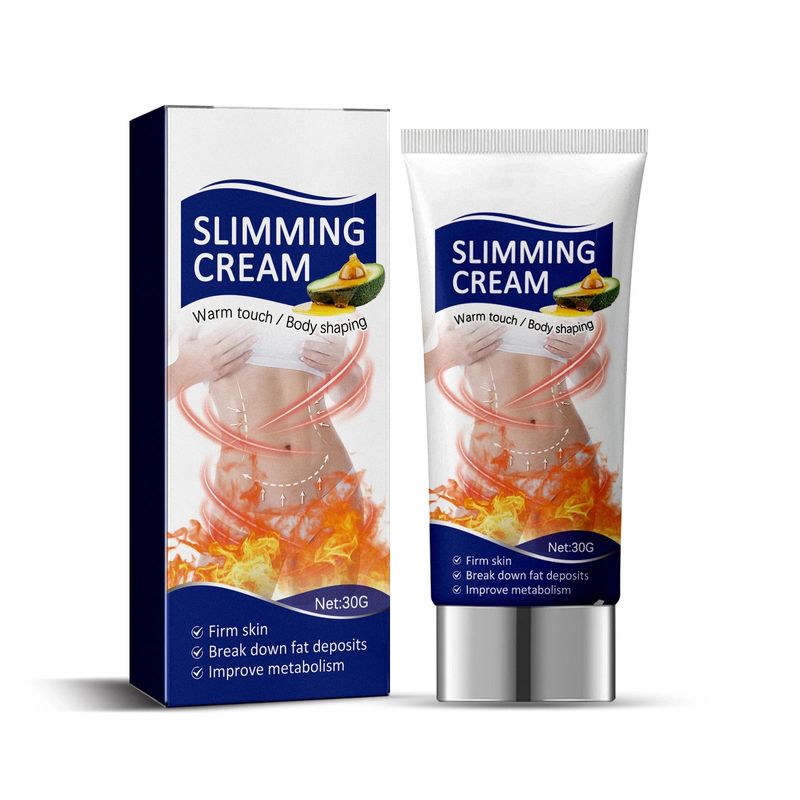 Crema snellente addominale efficiente per sette giorni, brucia grassi potente e dimagrante per tutto il corpo_voghion.com