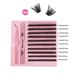 False Eyelashes 200 Clusters Single Cluster Segmented DIY False Eyelashes 30D 100D Natural Thick Curled Eyelashes_voghion.com