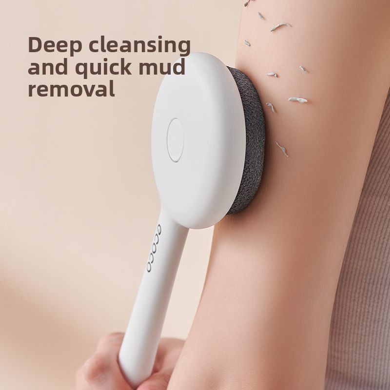 Yikeke Scrubbing Magic Long Handle Soft Bristle Bath Back Scrubber Body Brush_voghion.com