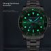 A generation of green water ghost watches men's automatic mechanical watches luminous calendar waterproof factory direct tremolo_voghion.com