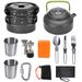 Set di pentole per esterni, teiera, fornello da campeggio portatile, barbecue, attrezzatura per esterni_voghion.com