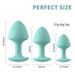 2.5 Cm3.2cm4.1cm Mushroom-Shaped Haircut Wear Out Butt Plug Anal Leak-Proonal Dilatation Device G-Spot Climax Toy SM_voghion.com