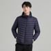 Cross Border Source New Lightweight Men's Down Jacket With Hood And Long Sleeves, 90 Down Jacket, Short And Large, Fashionable And Warm_voghion.com