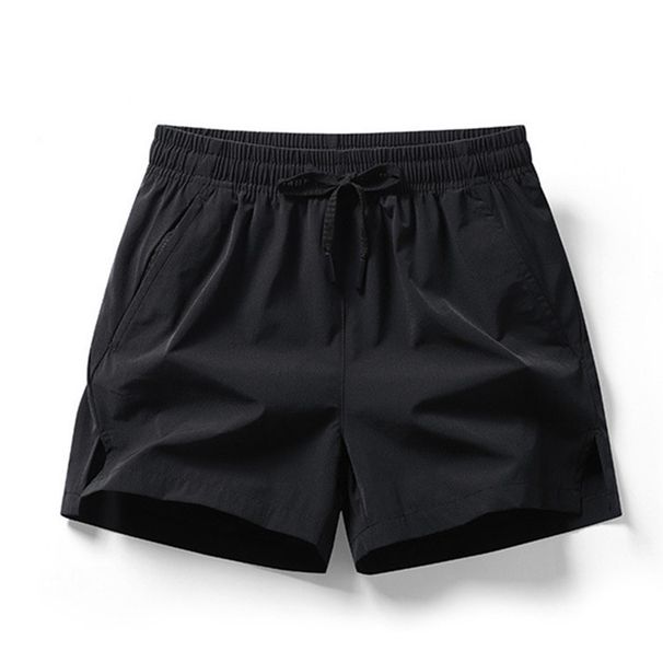 Men's Breathable Stretch Shorts - Elastic Casual 3-Inch Gym Shorts With Loose Straight Cut, Quick-Dry & Lightweight For Beach, Running, Summer_voghion.com