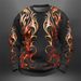Herren-Sweatshirt mit Grafik-Totem, Golf-Pullover, Langarm-Sweatshirt, Rundhalsausschnitt, modisch, täglich, lässig, 3D-Druck 2025_voghion.com