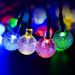 Cross-Border Solar Bubble Outdoor Water Drop Round Ball Christmas Garden Festival Decoration String Lights_voghion.com