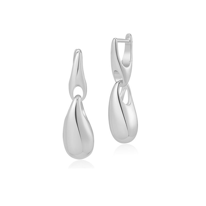 Orecchini pendenti a goccia con ciondolo a forma di fagiolo, da donna, leggeri, di lusso, di alta qualità, in metallo, con design alla moda e temperamento._voghion.com