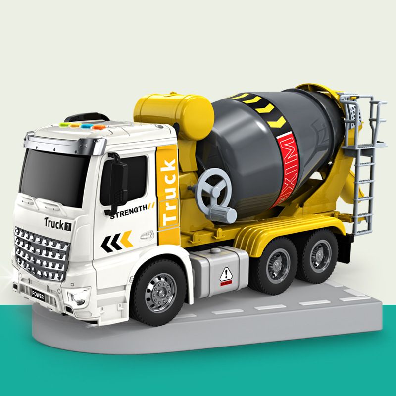 Simulazione Inerzia Ingegneria Veicolo Camion Miscelatore Cemento - Giocattolo Educativo_voghion.com