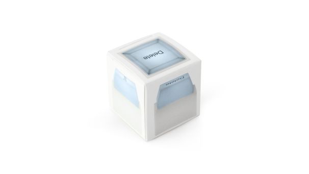 Modern Keyboard Delete with Replaceable Dime Batteries Included_voghion.com