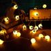 Halloween LED Ghost Eye String Lights - Spooky Indoor Decor With Adjustable Brightness, IP65 Waterproof, 1.5M/3M Length Options_voghion.com