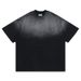 SUP Men's Wear | 2024 Spring/Summer New Product Trendy Brand American Gradient Triangle Patch Short sleeved T-shirt_voghion.com
