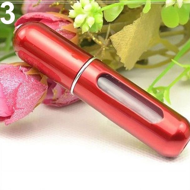 5 ml mini daugkartinio užpildymo kvepalų purškiklis Travel Portable Spray Empty Pump Bottle_voghion.com