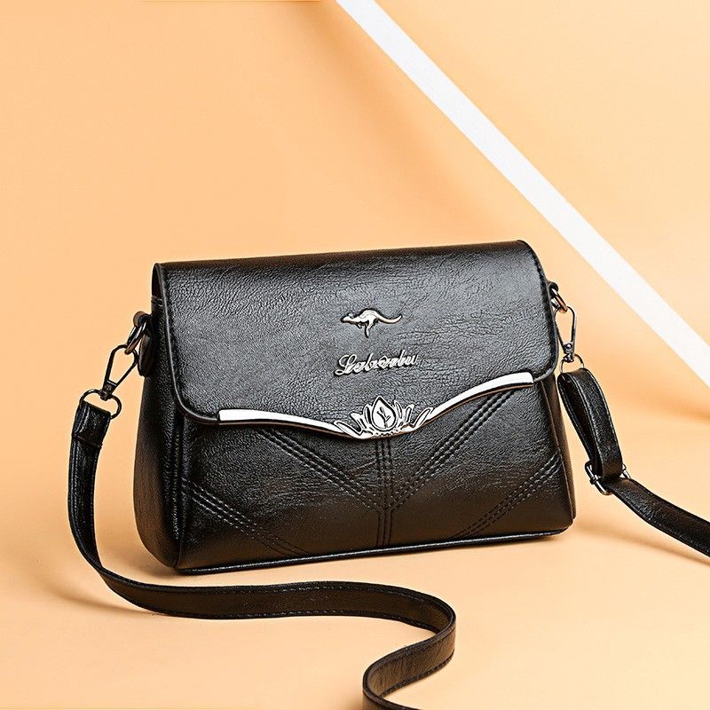 Damentaschen Neue Umhängetasche Damen Temperament atmosphärische Umhängetasche Damen modische Muttertasche weiches Leder große Kapazität_voghion.com