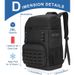 Insulated Cooler Backpack With 2 Leak-Proof Compartments, Waterproof Picnic Cooler Bag For Beach, Camping & Outdoor Adventures_voghion.com