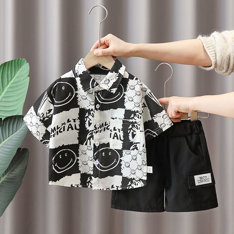 Abbigliamento per bambini Camicie Camicie a maniche corte belle e alla moda_voghion.com