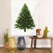 Christmas Tree Handmade Landscape Tapestry Wall Hanging Cloth Ethnic Style INS Background Fabric Blanket Hanging Cloth-H_voghion.com