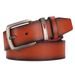 VOOTHOST Men's Alloy Pin Buckle Casual Jeans Belt Male All-match Leather Formal Business Designer Waistband F0046_voghion.com