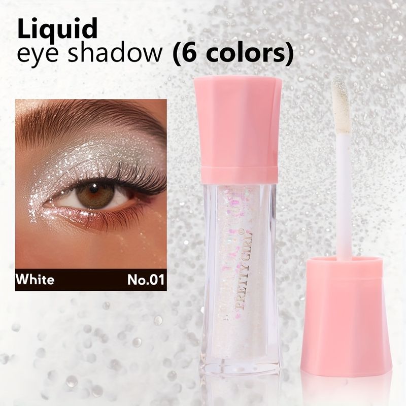 Lidschatten, vierfarbiger Perlglanz-Lidschatten, Perlglanz-Augenglanz, leicht zu kombinieren und zu verblenden, natürliches Make-up für den Alltag und die Bühne am Abend_voghion.com